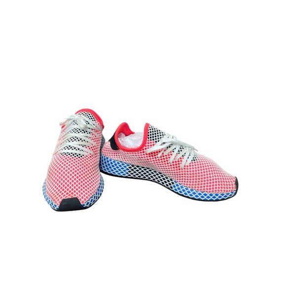 Adidas Deerupt Runner Mens Multi Color Running Sneakers Sz 2 SKU 9537 - Picture 1 of 12